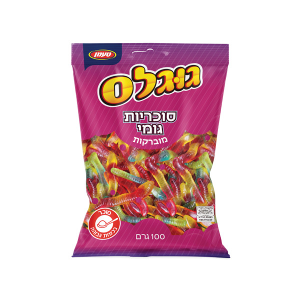 גומי נחשים 100 גר'