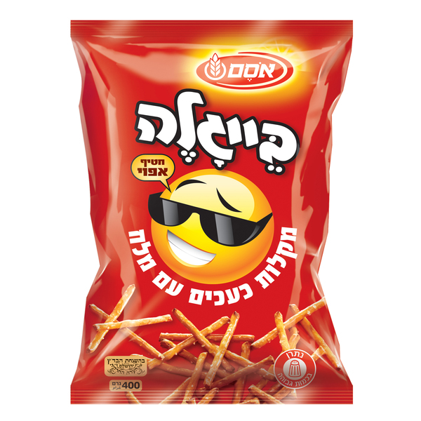 בייגלה מקלות מלוחים אסם 400 גרם