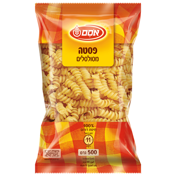 אסם פסטה מסולסלים אטלקי 12*500גרם