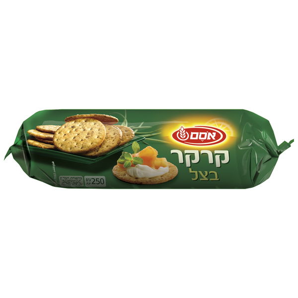 אסם קרקר בצל 12*250גרם