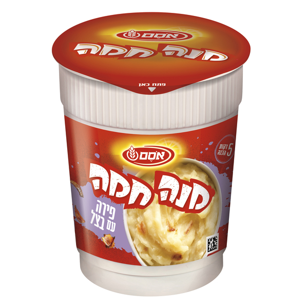 מנה חמה פירה תפו"א עם בצל 56 ג' אסם