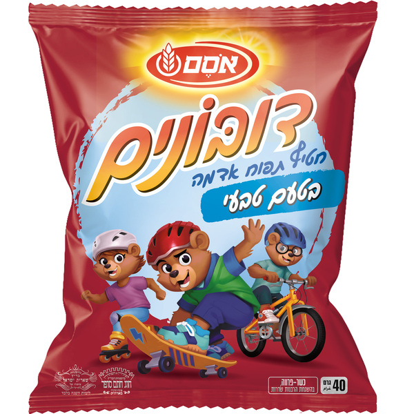 אסם דובונים חטיף תפוחי אדמה 40 גר'