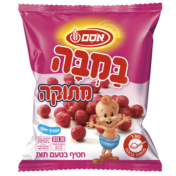 במבה תות מחומרים טבעיים 30 גרם