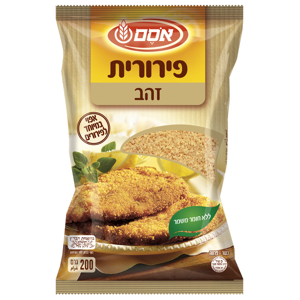 אסם פירורית פירורי לחם זהב 12*200גרם