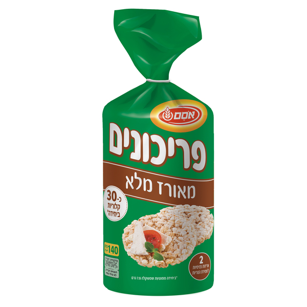 אוסם - פריכונים מאורז מלא 140 גרם