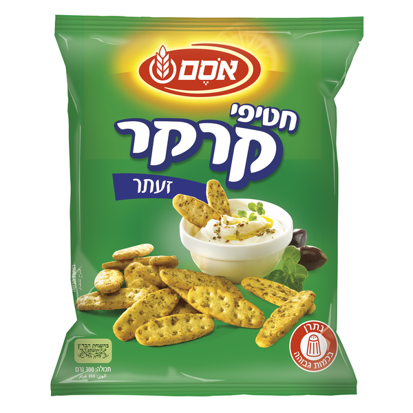 אוסם - חטיפי קרקר זעתר 300 גרם