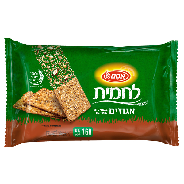 לחמית אגוזים אסם 160 גרם