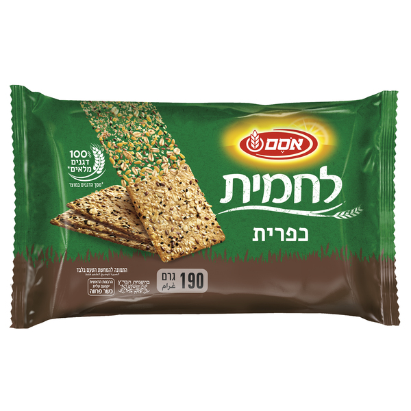 לחמית כפרית 190גרם - מידע תזונתי