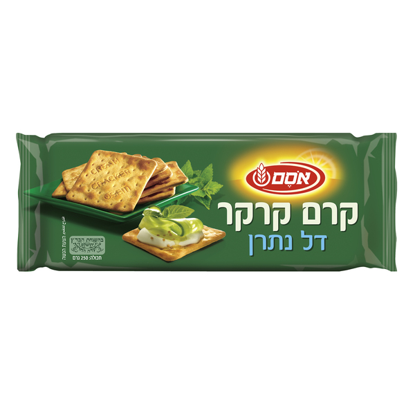 אסם קרם קרקר דל נתרן 12*250גרם