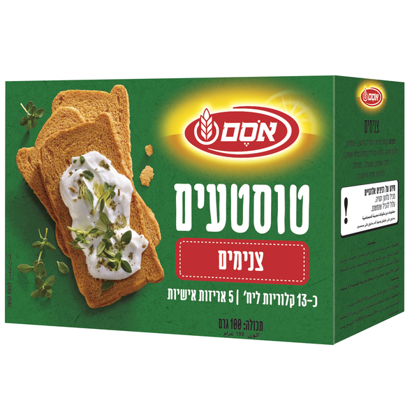 אוסם - טוסטעים פת קלוי 100 גרם