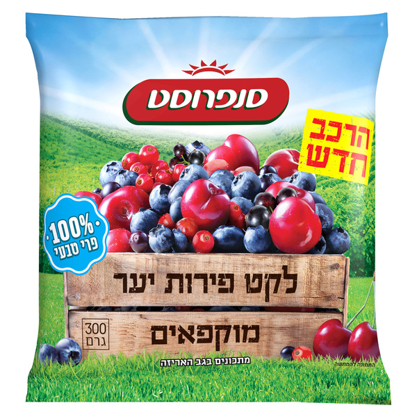 מיקס פירות יער מוקפאות 300 ג' סנפרוסט