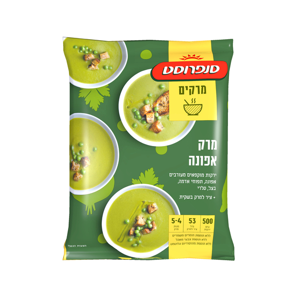 מרק אפונה סנפרוסט 570 גרם