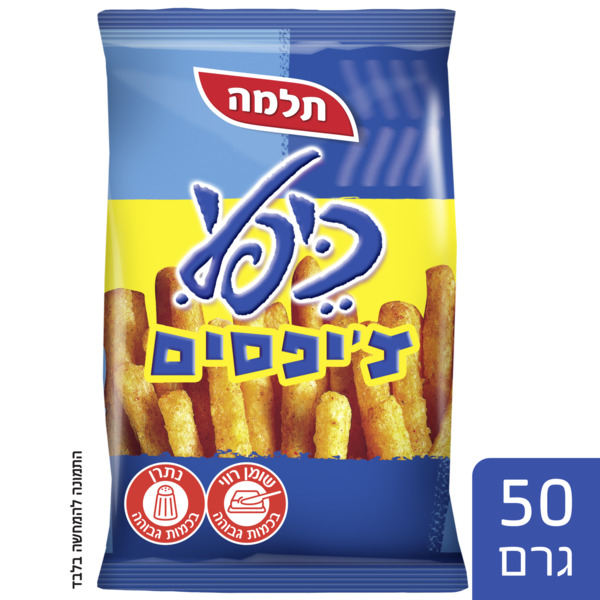 תלמה - כיפלי צ'יפס בד"צ 50 גרם