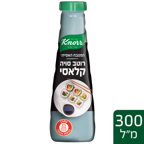 רוטב סויה קלאסי קנור בד"צ 350 גרם