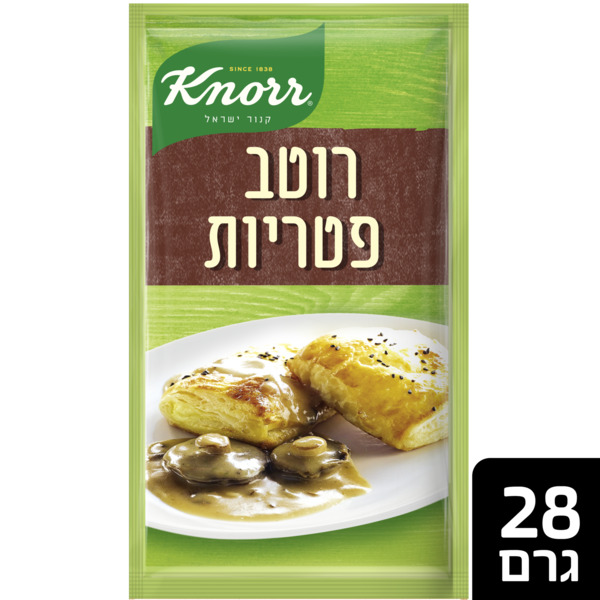 אבקת רוטב פטריות קנור 28 ג' שקית