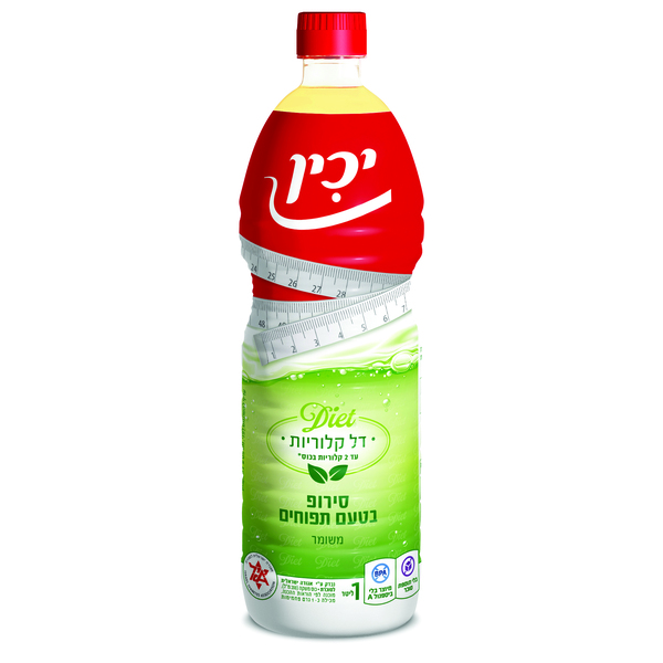 סירופ דיאט תפוח עץ יכין 1 ליטר