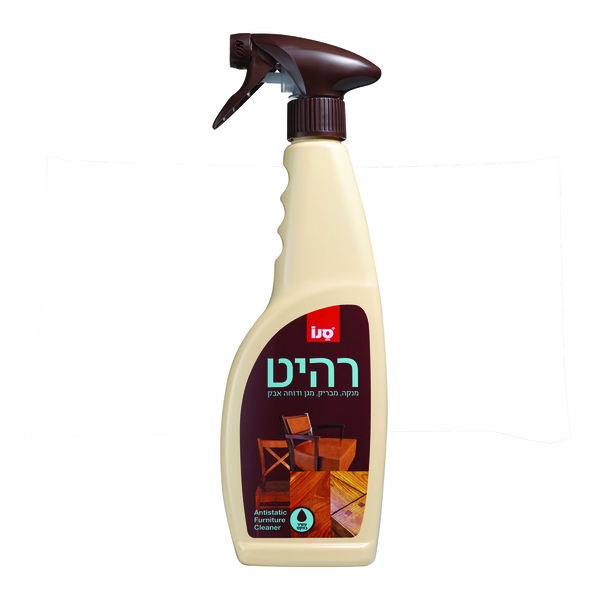 תרסיס לניקוי רהיטים מנקה, מבריק, מגן ודוחה אבק
