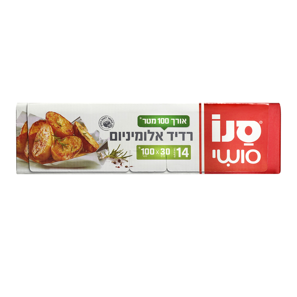רדידי אלומיניום סנו סושי 0.3 * 100 מטר