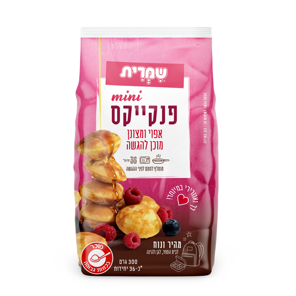 מיני פנקייק מוכן להגשה מצונן שמרית 300 גרם