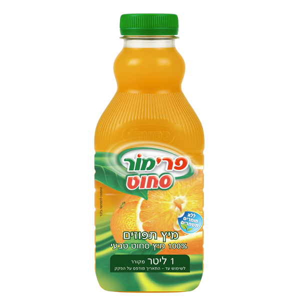 פרימור סחוט אסם תפוזים טבעי 1ל'