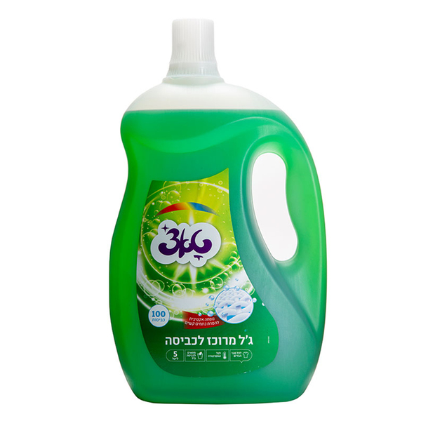 ג'ל כביסה ירוק 5 ל' טאצ'