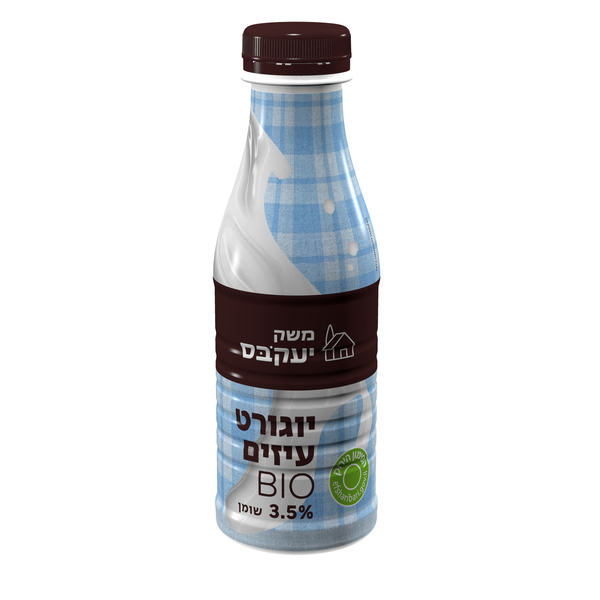 יוגורט עיזים ביו 3.5% שומן משק יעקבס