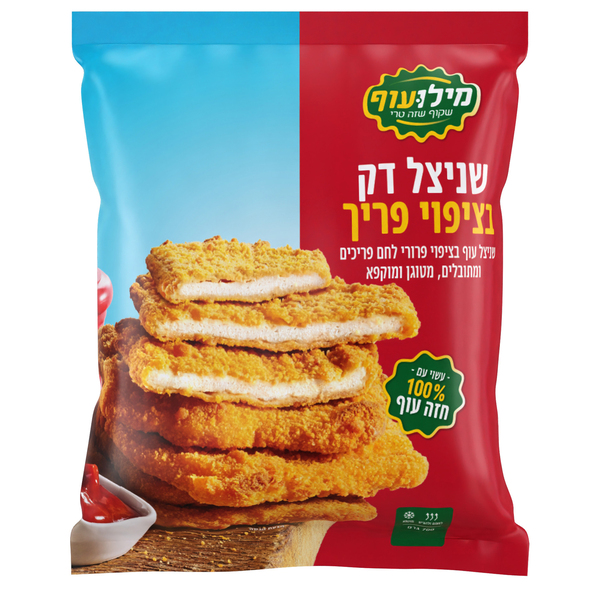 שניצל דק בציפוי פריך