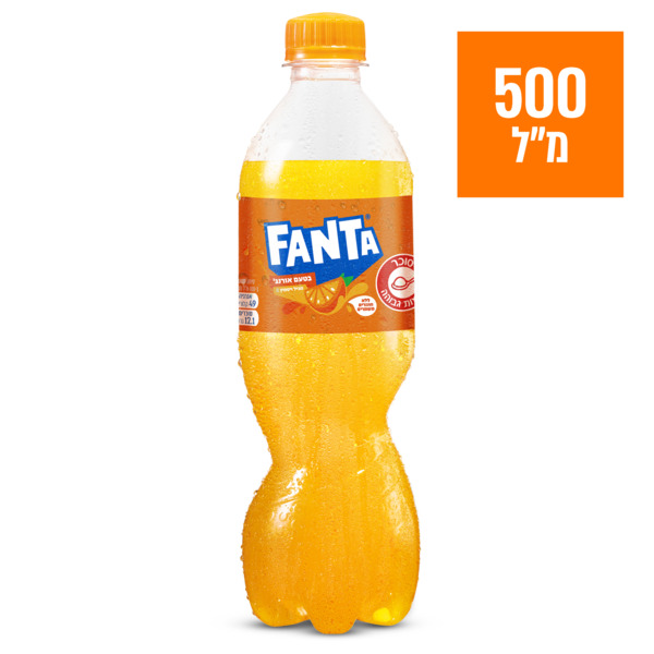 פאנטה בטעם אורנג' 500מ"ל