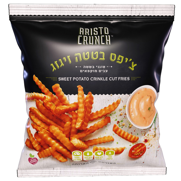 צ'יפס בטטה זיגזג טוגני בטטה עבים מוקפאים