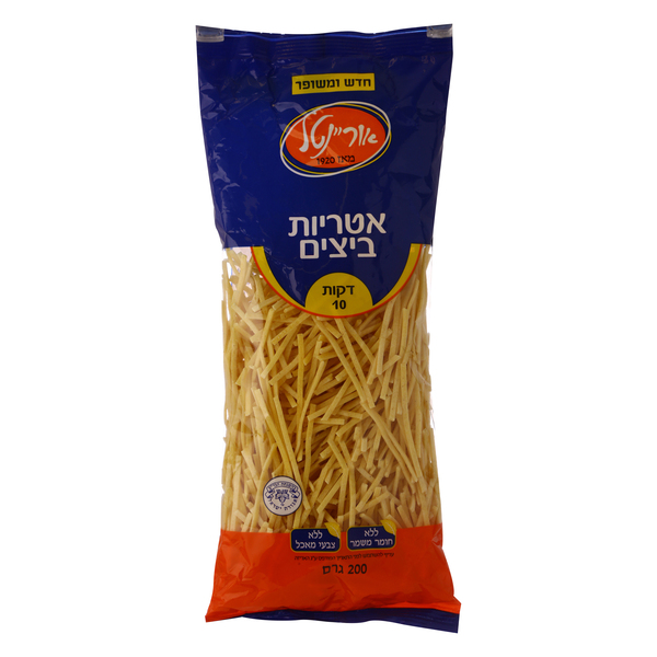 אטריות ביצים דקות מספר 10 אוריינט 200 גרם