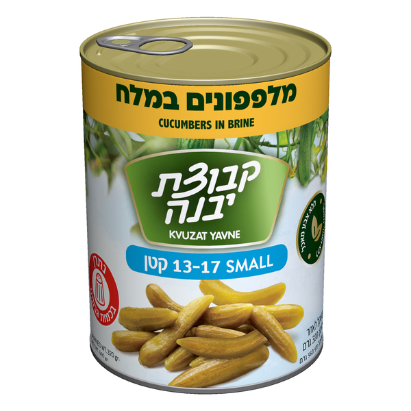 מלפפונים במלח ‏17‏-‏13‏ קבוצת יבנה 320 גרם