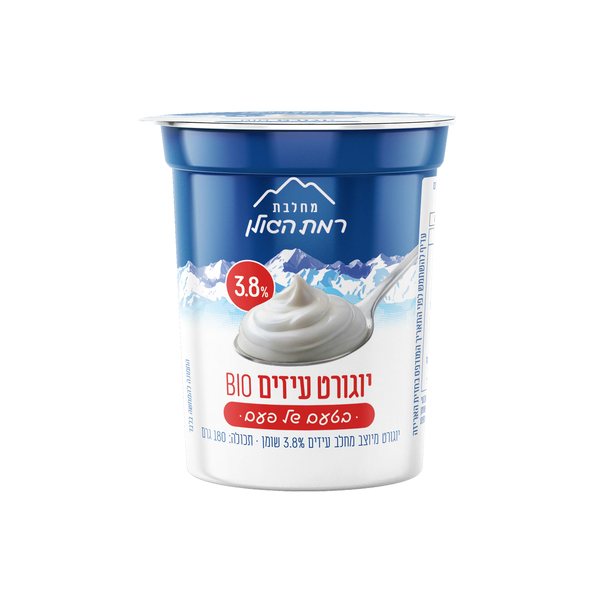 יוגורט עיזים 3.8% רמת הגולן 180 גרם