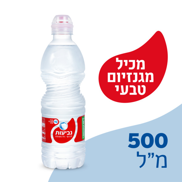 מים מינרליים GO TO נביעות 500 מ"ל