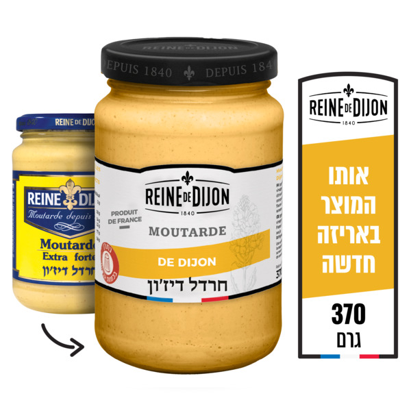 חרדל ריין דיז'ון אקסטרה פורטה 370 גרם