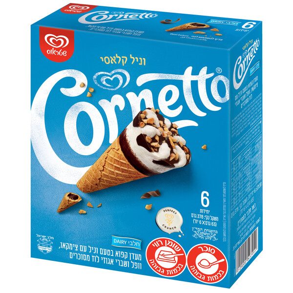 מאגדת טילון קורנטו קלאסי וניל 6 יח שטראוס