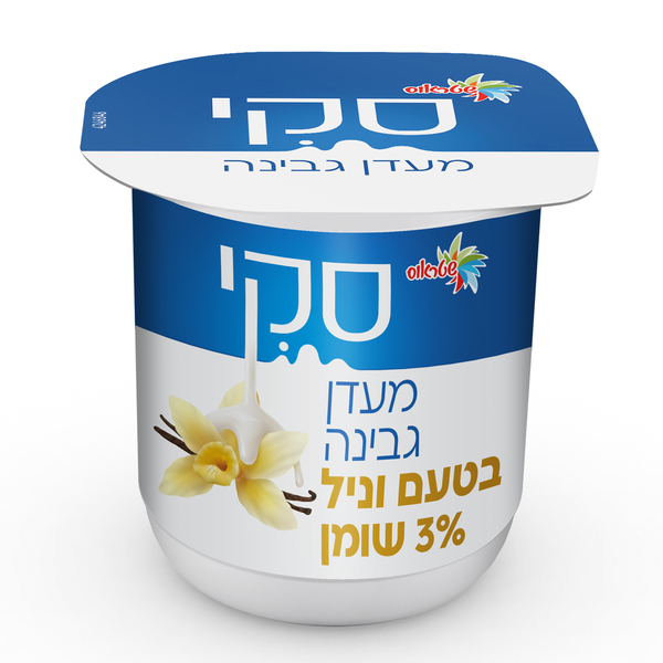 גבינת סקי 3% בטעם וניל 125 גרם