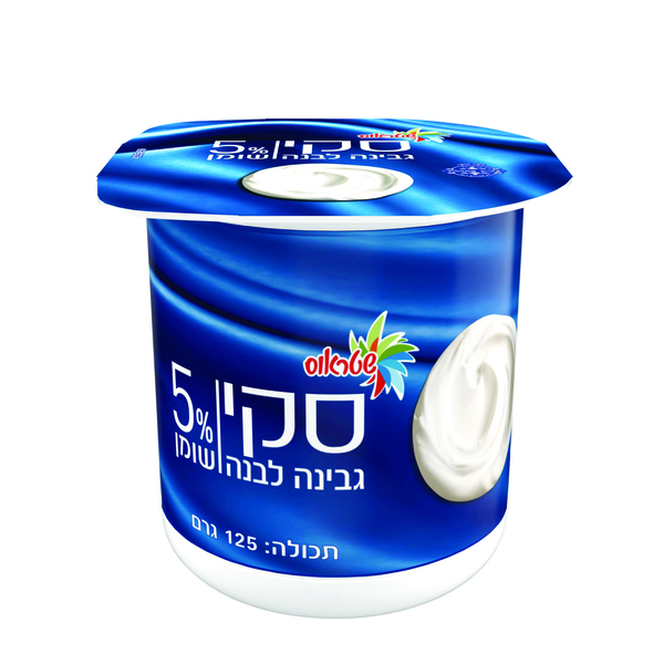 גבינת יום יום 5% שטראוס 125ג'