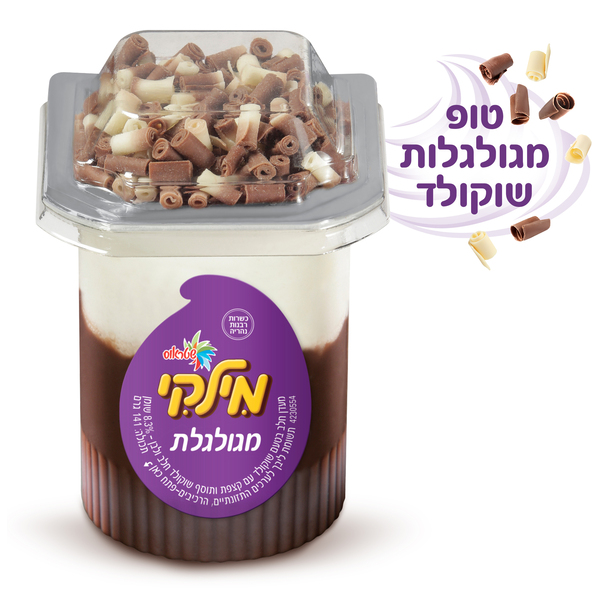 מילקי טופ שוקולד מגולגל 170 מ"ל