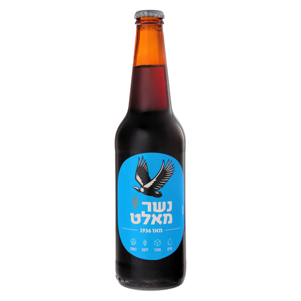 בירה נשר מאלט בקבוק 500 מ"ל חוזר