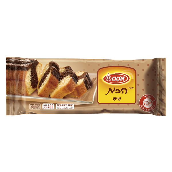 עוגת הבית שיש אסם 400 גרם