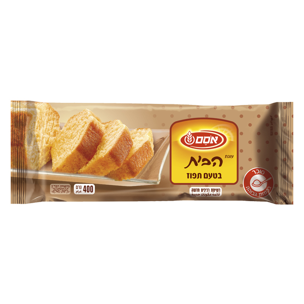 עוגת הבית תפוז אסם 400 גרם