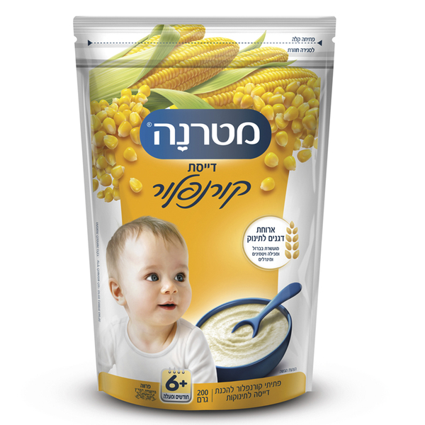 מטרנה דייסת קורנפלור פרוביוטיקה 12*200ג