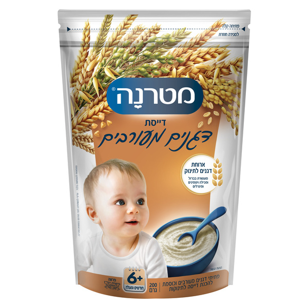 מטרנה דייסת דגנים פרוביוטיקה 12*200גרם