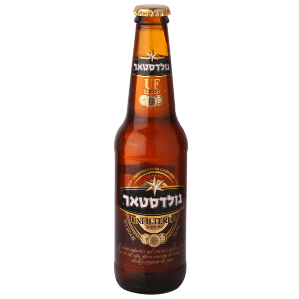גולדסטאר לא מסונן בודד 330 מ"ל - מידע תזונתי
