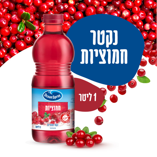 נקטר חמוציות SPRAY OCEAN פריגת 1 ליטר