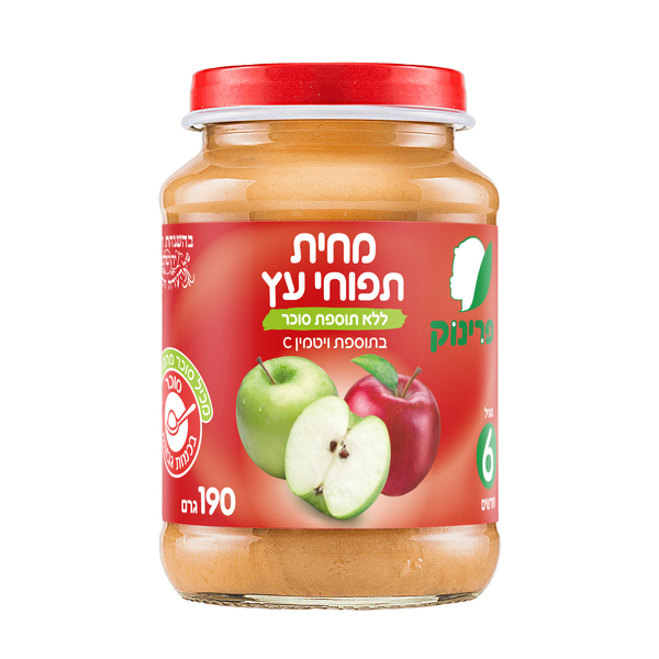 מחית תפוח עץ ג'וניור פרינוק 190 גרם