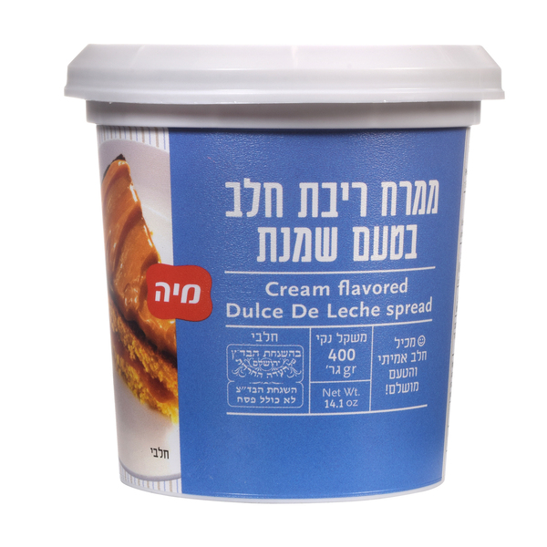ריבת חלב בטעם שמנת 400 גר בדץ - מידע תזונתי
