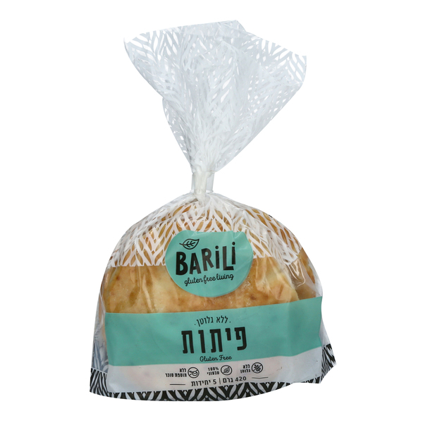 BARILI פיתות איכותיות ללא גלוטן 420 גרם