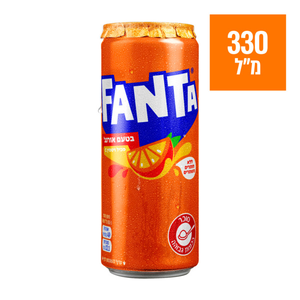 פנטה אורנג פחית סליק 330 מ"ל