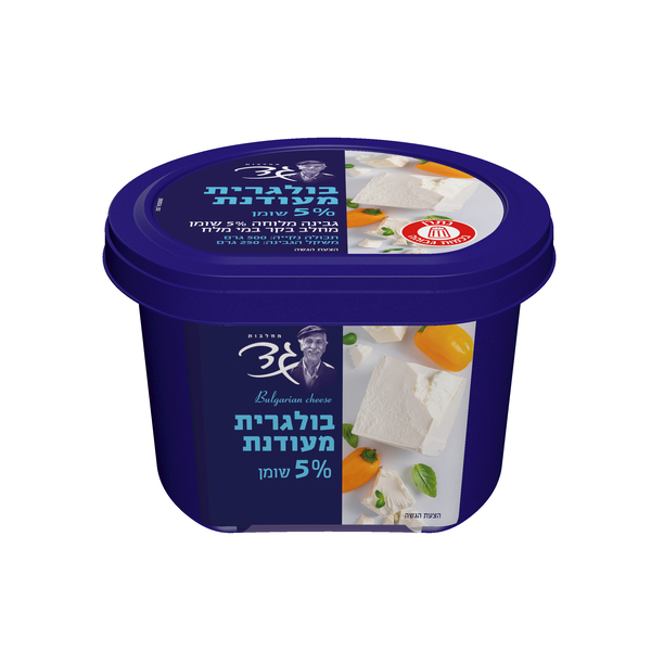 גבינה בולגרית מעודנת חלב בקר 250 גר